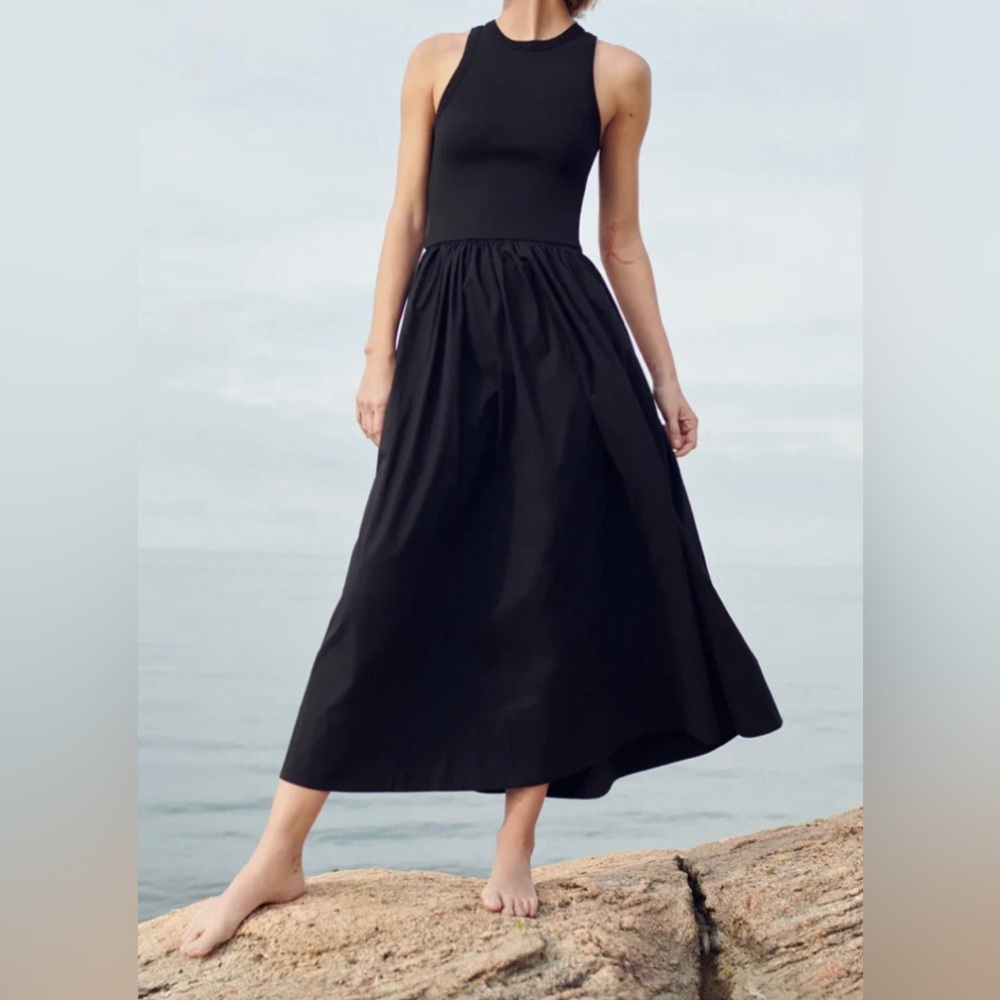 Aerie NWT Classic Black Maxi Dress- Women